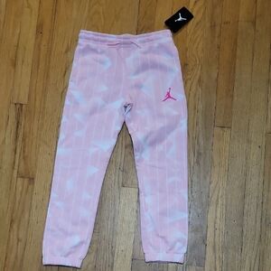 Jordan Pink Geometric Joggers